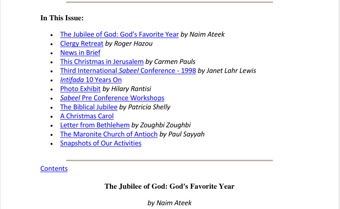 Issue 10, Christmas 1997, Jubilee