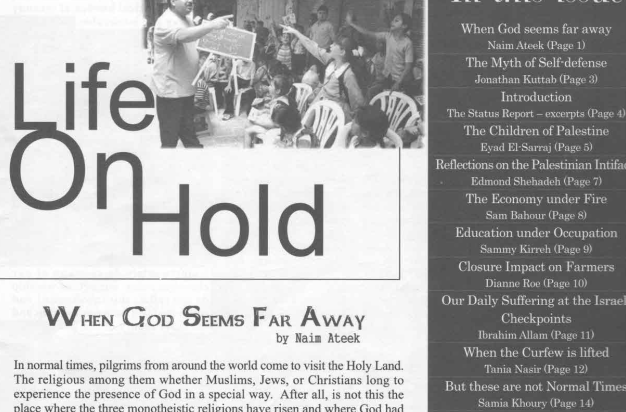 Issue 26, Autumn 2002, Life on Hold