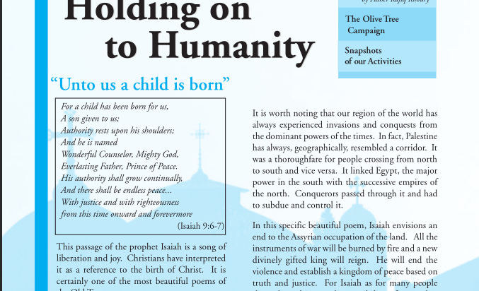 Issue 27, Winter 2002, Holding onto Humanity