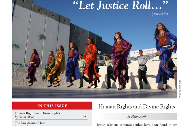 Issue 65, Spring 2013, “Let Justice Roll…”