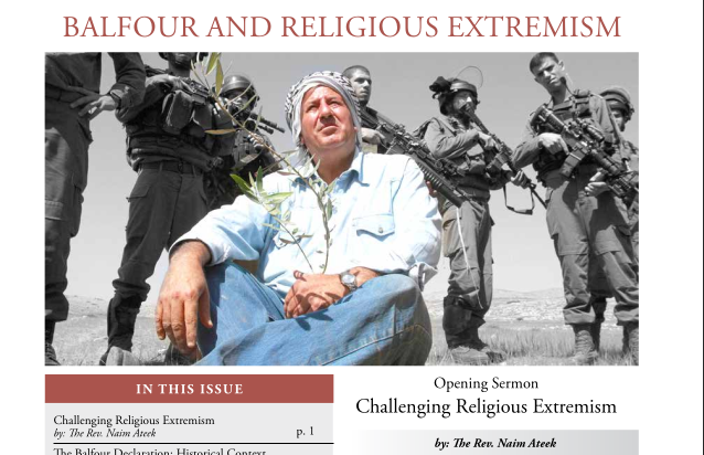 Issue 76, Fall 2017, “Balfour and Religious Extremism”